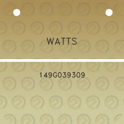 watts-149g039309