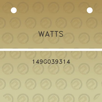 watts-149g039314