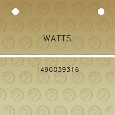 watts-149g039316