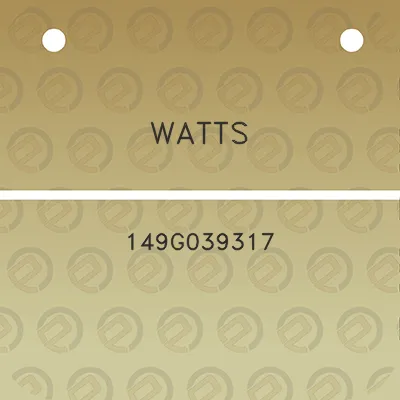 watts-149g039317