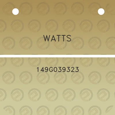 watts-149g039323