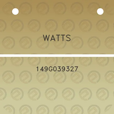 watts-149g039327