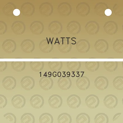 watts-149g039337