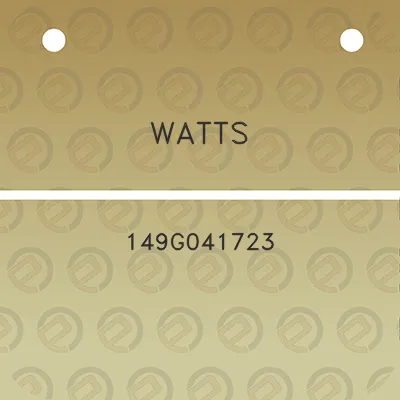 watts-149g041723