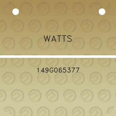 watts-149g065377