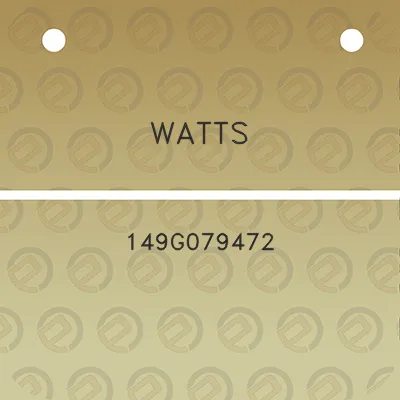 watts-149g079472