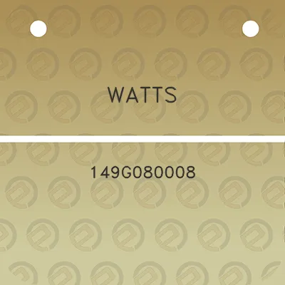 watts-149g080008