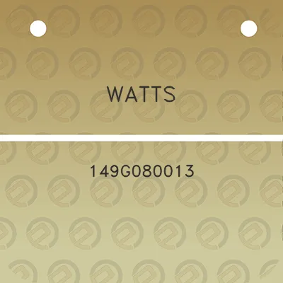 watts-149g080013