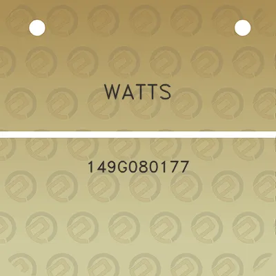 watts-149g080177