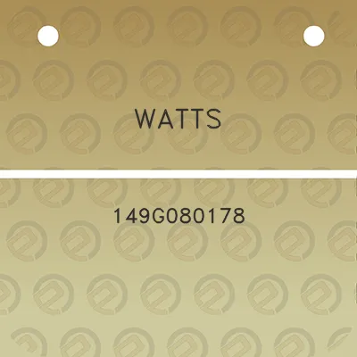 watts-149g080178