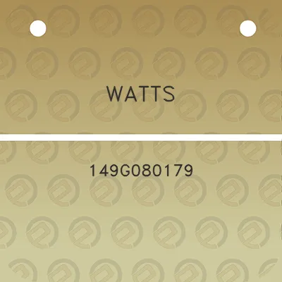 watts-149g080179