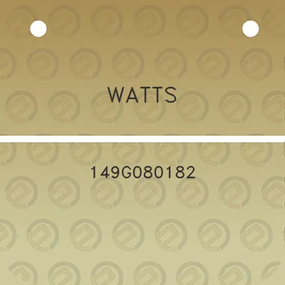 watts-149g080182