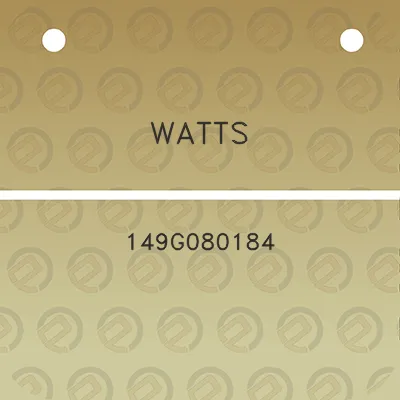 watts-149g080184