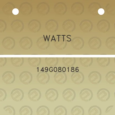 watts-149g080186