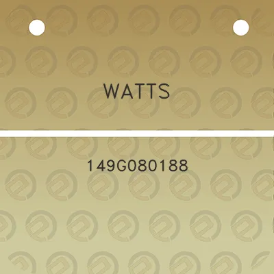 watts-149g080188