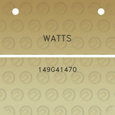 watts-149g41470