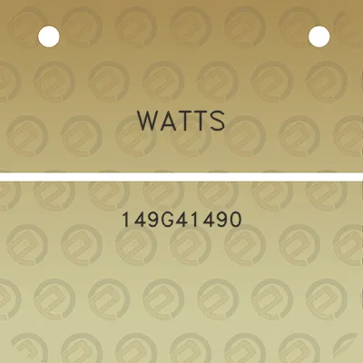 watts-149g41490