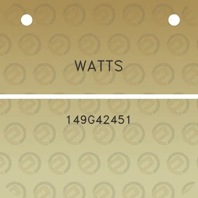 watts-149g42451