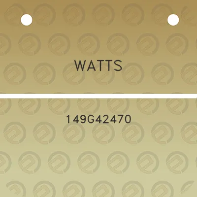 watts-149g42470