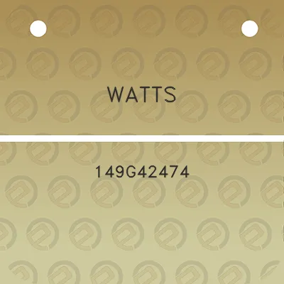 watts-149g42474