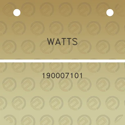 watts-190007101