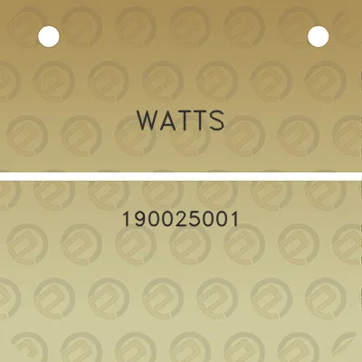 watts-190025001