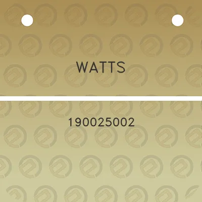 watts-190025002