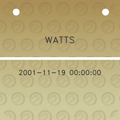 watts-19112001