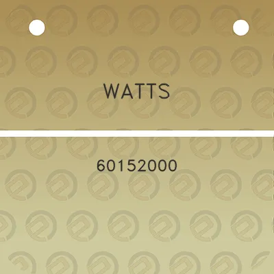 watts-60152000