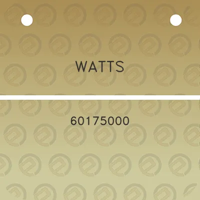 watts-60175000