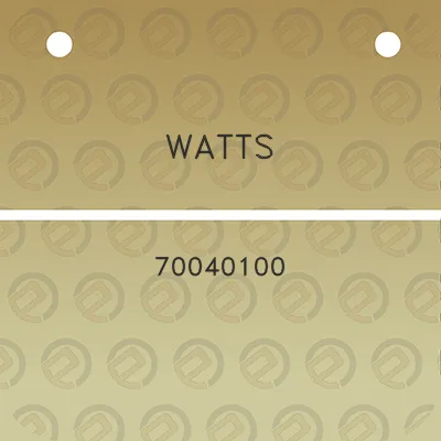 watts-70040100