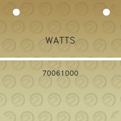 watts-70061000