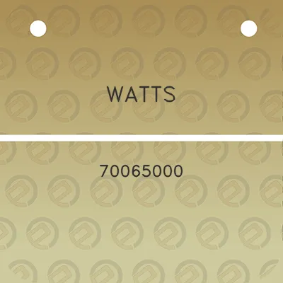 watts-70065000