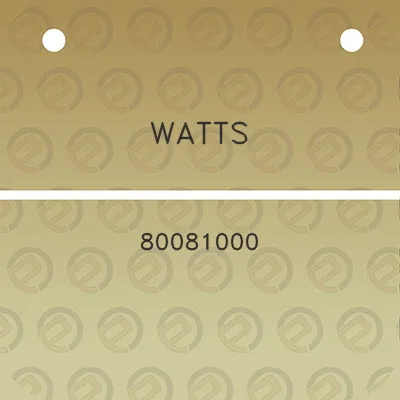 watts-80081000