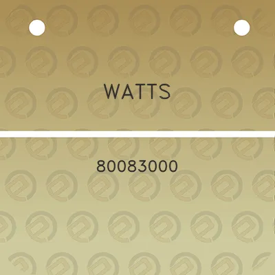 watts-80083000