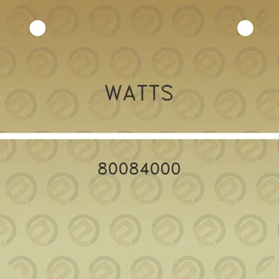 watts-80084000