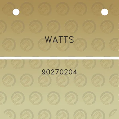 watts-90270204