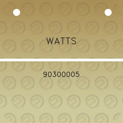 watts-90300005