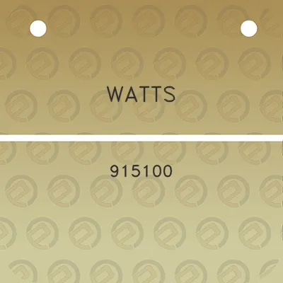 watts-915100