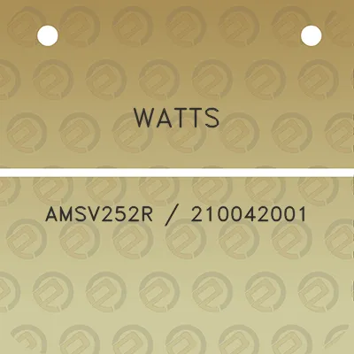 watts-amsv252r-210042001