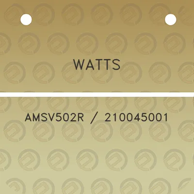 watts-amsv502r-210045001