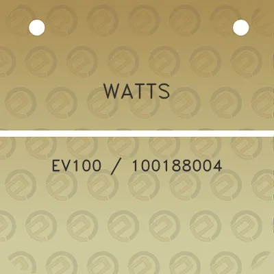 watts-ev100-100188004