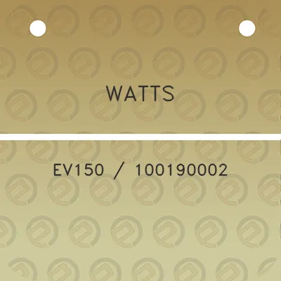 watts-ev150-100190002