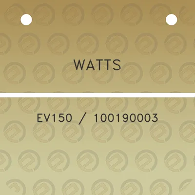 watts-ev150-100190003