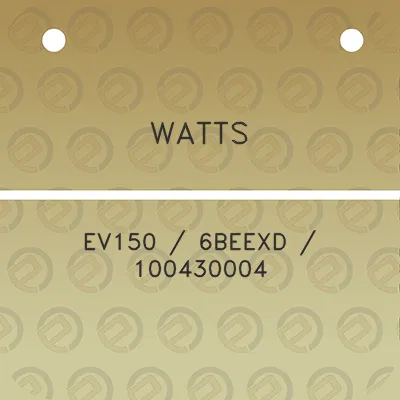 watts-ev150-6beexd-100430004