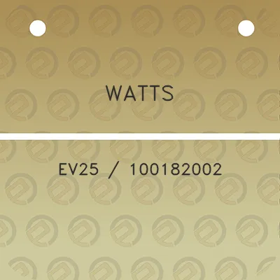 watts-ev25-100182002