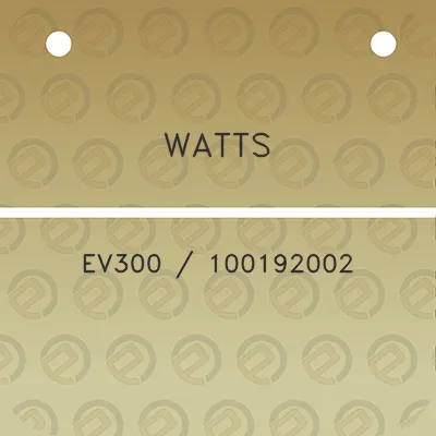 watts-ev300-100192002