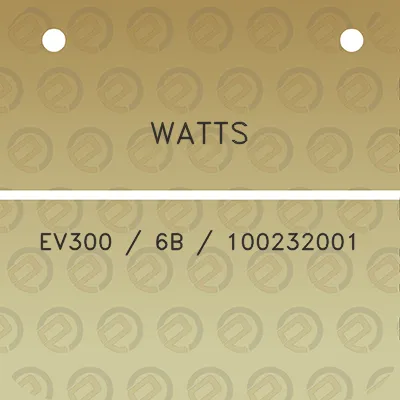 watts-ev300-6b-100232001