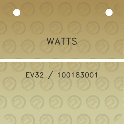 watts-ev32-100183001