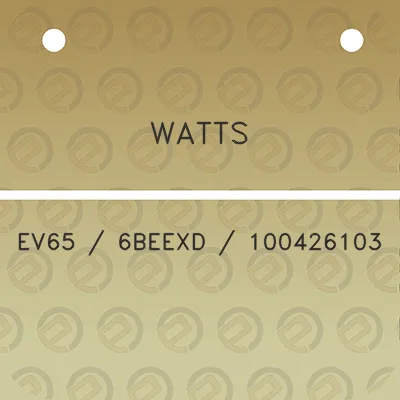 watts-ev65-6beexd-100426103